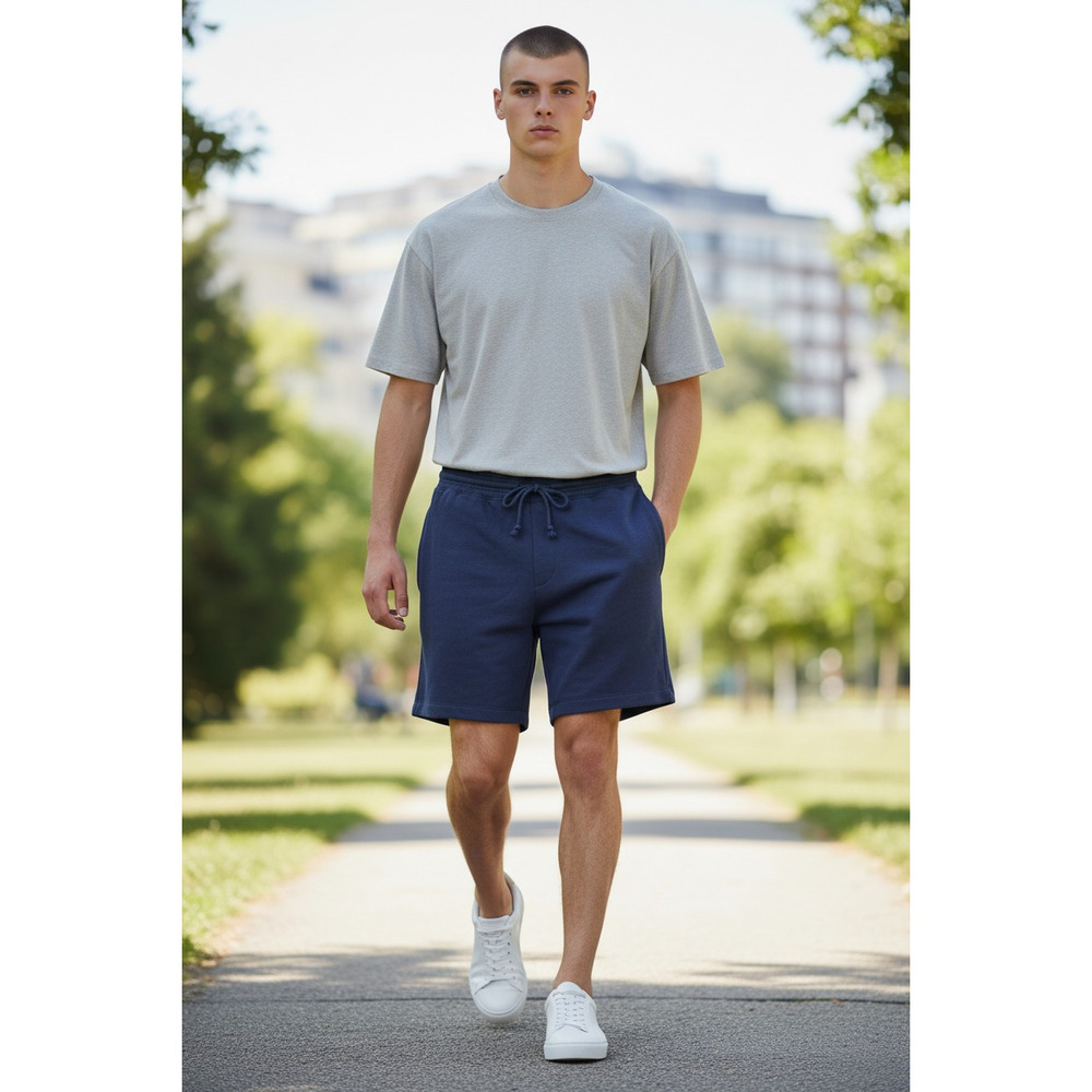 Gap Men's French Terry Shorts Size: Med Color: Navy